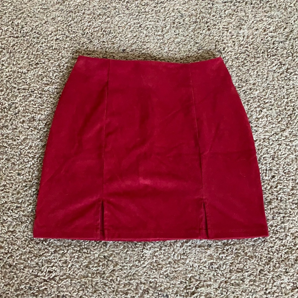 Forever 21 Women’s Suede Mini Skirt
